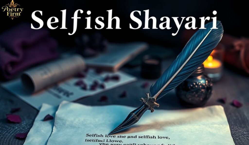 Selfish World Shayari 