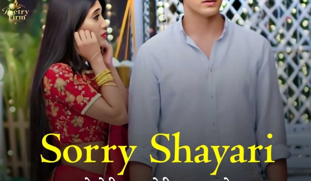 सॉरी शायरी