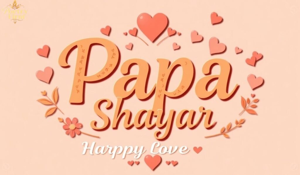 पापा शायरी हिंदी में 