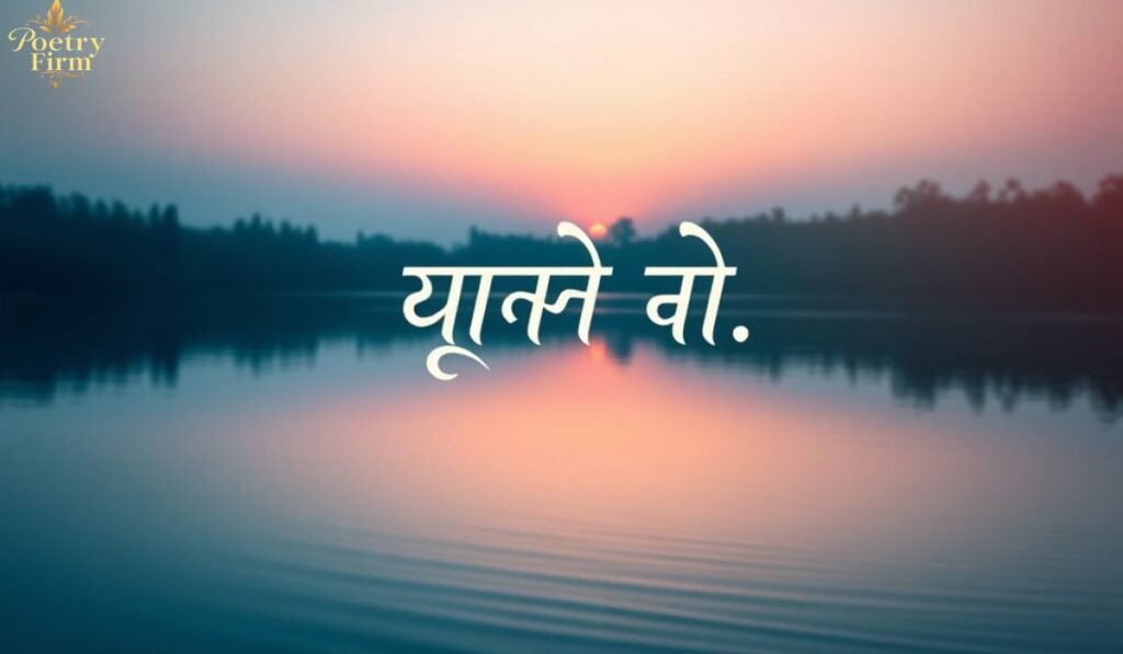 खामोशी शायरी हिंदी में 