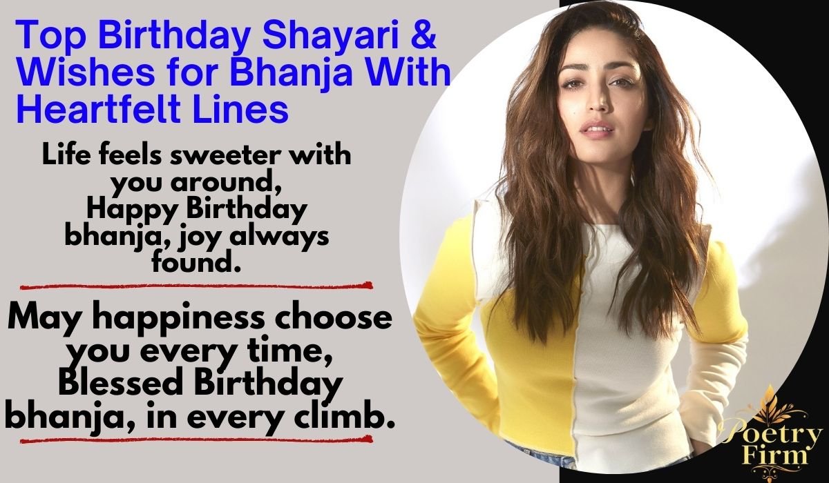 Top Birthday Shayari & Wishes for Bhanja With Heartfelt Lines